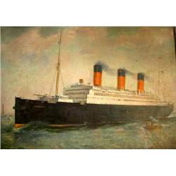 AN OFFSET LITHOGRAPH ON TIN, A. BISHOP