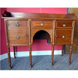 A REGENCY MAHOGANY DIMINITIVE SIDEBOARD