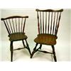 Image 1 : TWO FAN-BACK WINDSOR SIDE CHAIRS