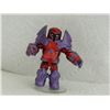 Image 2 : MINI FIGURE - RED & PURPLE - WITH ARMOUR & STAND