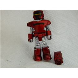 MINI FIGURE - RED & SILVER & ACCESSORIE