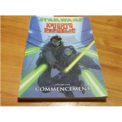 BOOK - STAR WARS - KNIGHTS OF THE OLD REPUBLIC - Vol. 1 COMMENCEMENT
