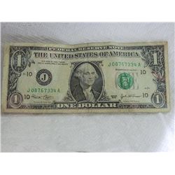 PAPER NOTE - USA - $1 - 2003