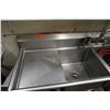 Image 2 : 2-Basin Stainless Sink (hose not included)
