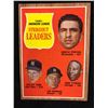 Image 1 : 1962 Topps #59 A.L Strikeout Leaders *MINT*