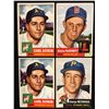 Image 1 : 1953 TOPPS BASEBALL CARD LOT