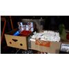 Image 1 : THREE BOXES OF CHRISTMAS ORNAMENTS AND DECOR
