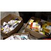 Image 2 : 3 BOXES NEW LIGHT BULBS, FILTERS, ELECTRICAL ITEMS