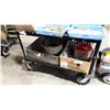 Image 1 : 2 TIER ROLLING CART NO CONTENTS