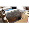 Image 2 : 2 BOXES OF PAINT BRUSHES, HARDWARE, AND ESTATE GOODS