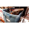 Image 1 : TOTE OF TOOLS AND TROLLEY JACK