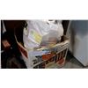 Image 1 : BOX MISC SHOP SUPPLIES AND BAG OF WINDOW CONDUIT AND TEE COUPLINGS