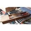 Image 1 : VINTAGE LATHE CHISEL SET IN WOOD BOX