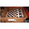 Image 1 : LOT OF STONE CHESSBOARDS