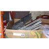 Image 1 : BOX OF METAL GARDEN EDGE STAKES