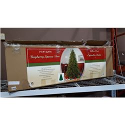 7 1/2 FT ARTIFICIAL SPRUCE CHRISTMAS TREE