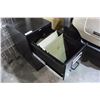 Image 2 : BLACK 2 DRAWER FILE CABINET
