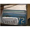 Image 2 : VINTAGE BC LICENCE PLATES