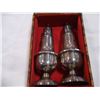 Image 2 : ANTIQUE LADIES BULOVA WATCH AND CASED BIRKS SILVER SALT AND PEPPER