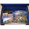 Image 2 : 2 JEWELRY BOXES W/ CONTENTS
