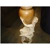 Image 2 : LADY HOLDING VASE AND VASE