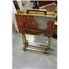 Image 2 : VINTAGE TV TRAYS IN CART SET