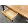 Image 3 : ONE DRAWER MAPLE DESK
