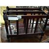 Image 1 : MAHOGANY MAGAZINE RACK