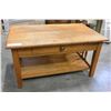 Image 2 : VINTAGE 1 DRAWER COFFEE TABLE