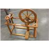 Image 2 : WOOD WOOL SPINING WHEEL