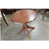 Image 1 : ROUND MAHOGANY PARLOUR TABLE