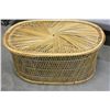 Image 1 : WICKER COFFEE TABLE