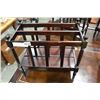 Image 1 : MAHOGANY MAGAZINE RACK