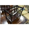 Image 2 : MAHOGANY MAGAZINE RACK