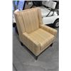 Image 1 : STRIPED STYLUS ACCENT CHAIR