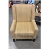 Image 2 : STRIPED STYLUS ACCENT CHAIR