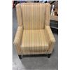 Image 2 : STRIPED STYLUS ACCENT CHAIR