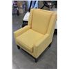 Image 1 : YELLOW STYLUS ACCENT CHAIR