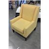 Image 1 : YELLOW STYLUS ACCENT CHAIR
