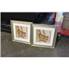 Image 1 : PAIR OF CARVED WALL SCONCE PRINTS