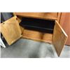 Image 2 : OAK 2 DRAWER BOOKSHELF