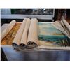 Image 2 : LOT OF UNFRAMED OIL PAINTINGS