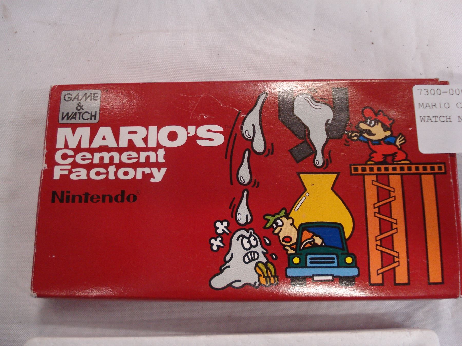 MARIO CEMENT FACTORY GAME AND WATCH NINTENDO