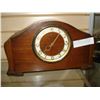 Image 2 : SETH THOMAS MANTLE CLOCK - NO GLASS, NO KEY, AND TEAK BOWL