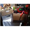 Image 1 : BOX OF TOYS AND BOX OF LEGO