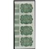 Image 2 : Uncut Sheet of (4) State of Louisiana Baby Bond Obsolete Notes