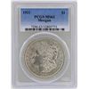 Image 1 : 1921 $1 Morgan Silver Dollar Coin PCGS MS63