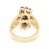 Image 3 : 0.4 ctw Diamond Ring - 14KT Yellow Gold