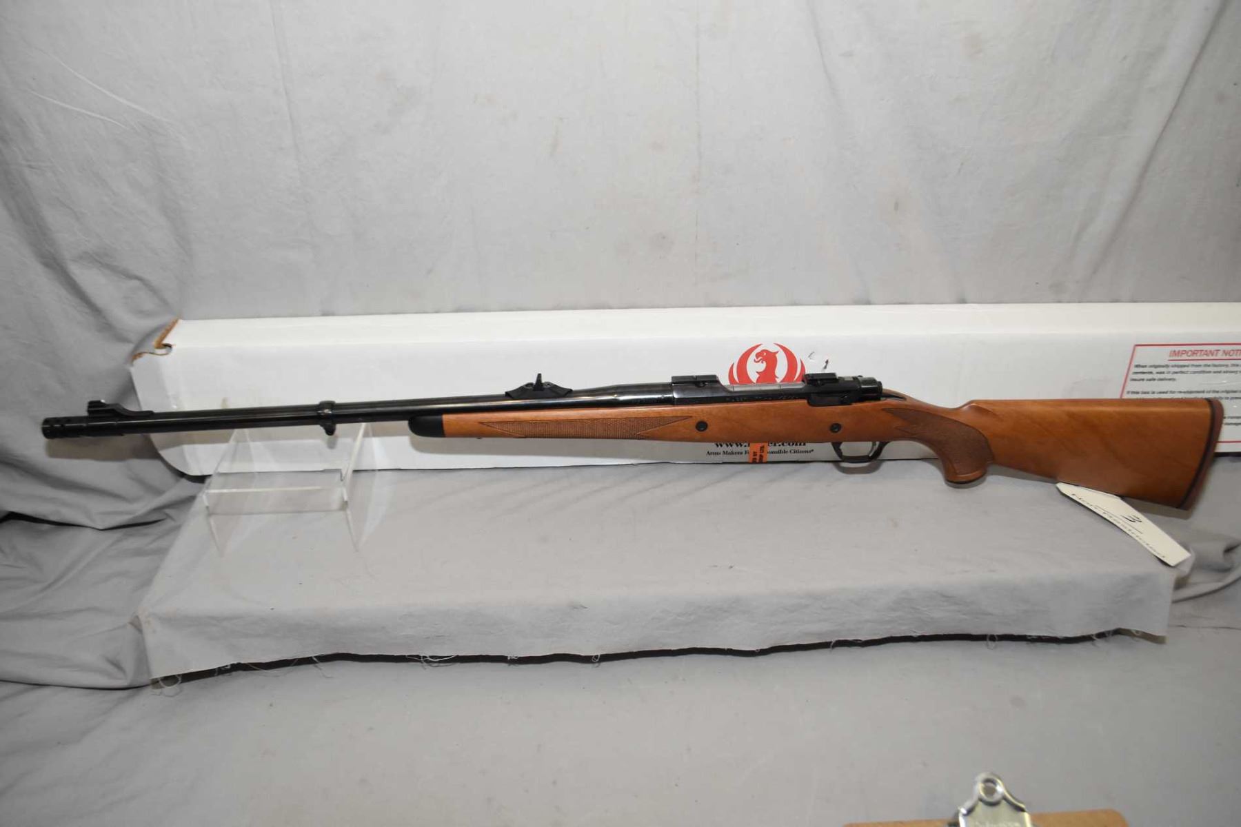 Ruger Model M77 Hawkeye African .375 Ruger Cal Bolt Action Rifle w/ 22 ...