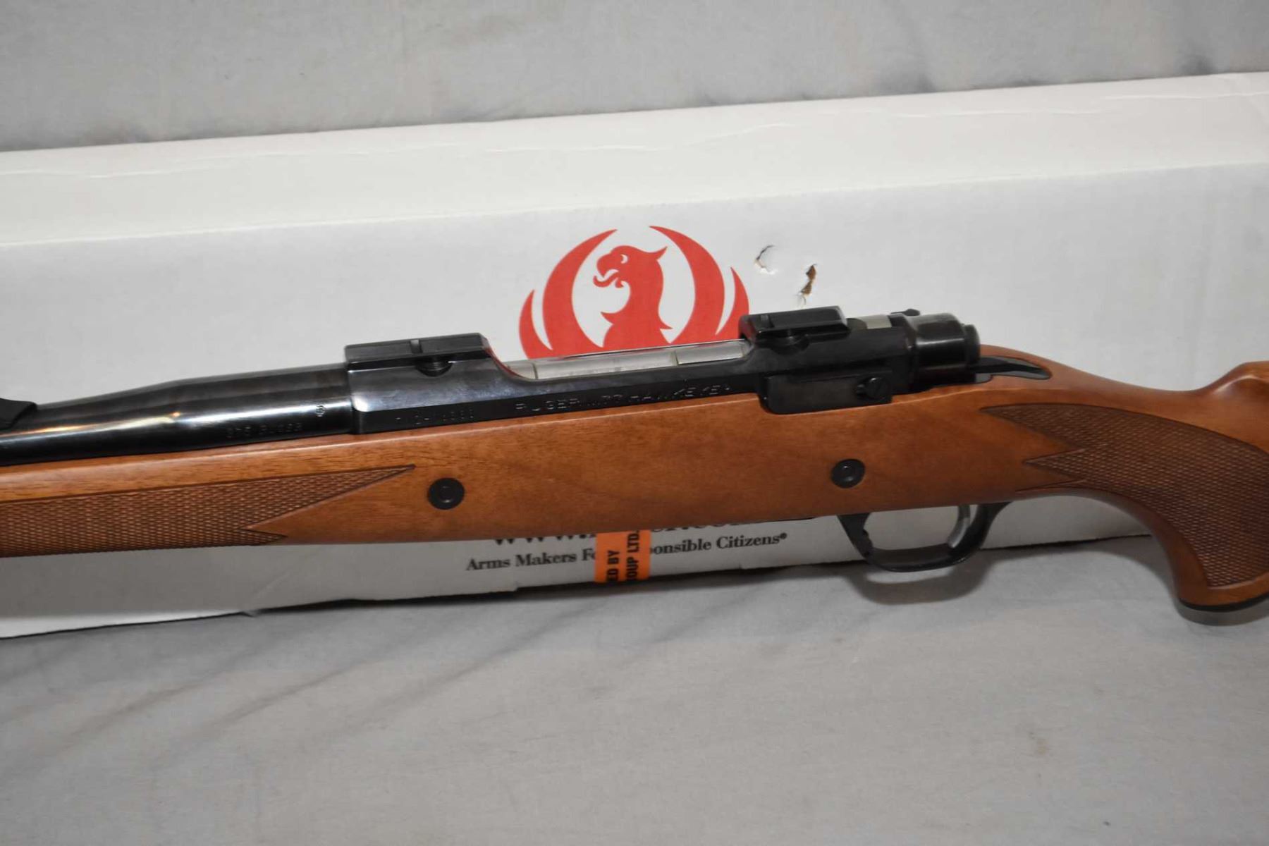 Ruger Model M77 Hawkeye African .375 Ruger Cal Bolt Action Rifle w/ 22 ...